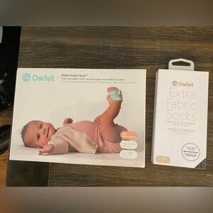 NEW SEALED Owlet socks and additional socks 3rd Generation